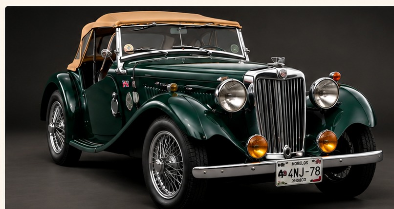 MG clásico verde de Clásicos de Ensueño